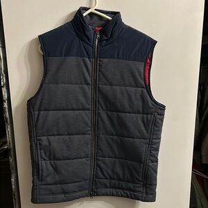 Men's Banana Republic Navy Blue Quilted Vest